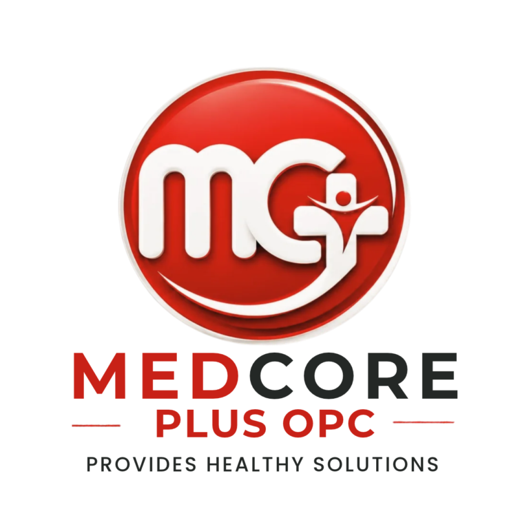 medcore logo with opc